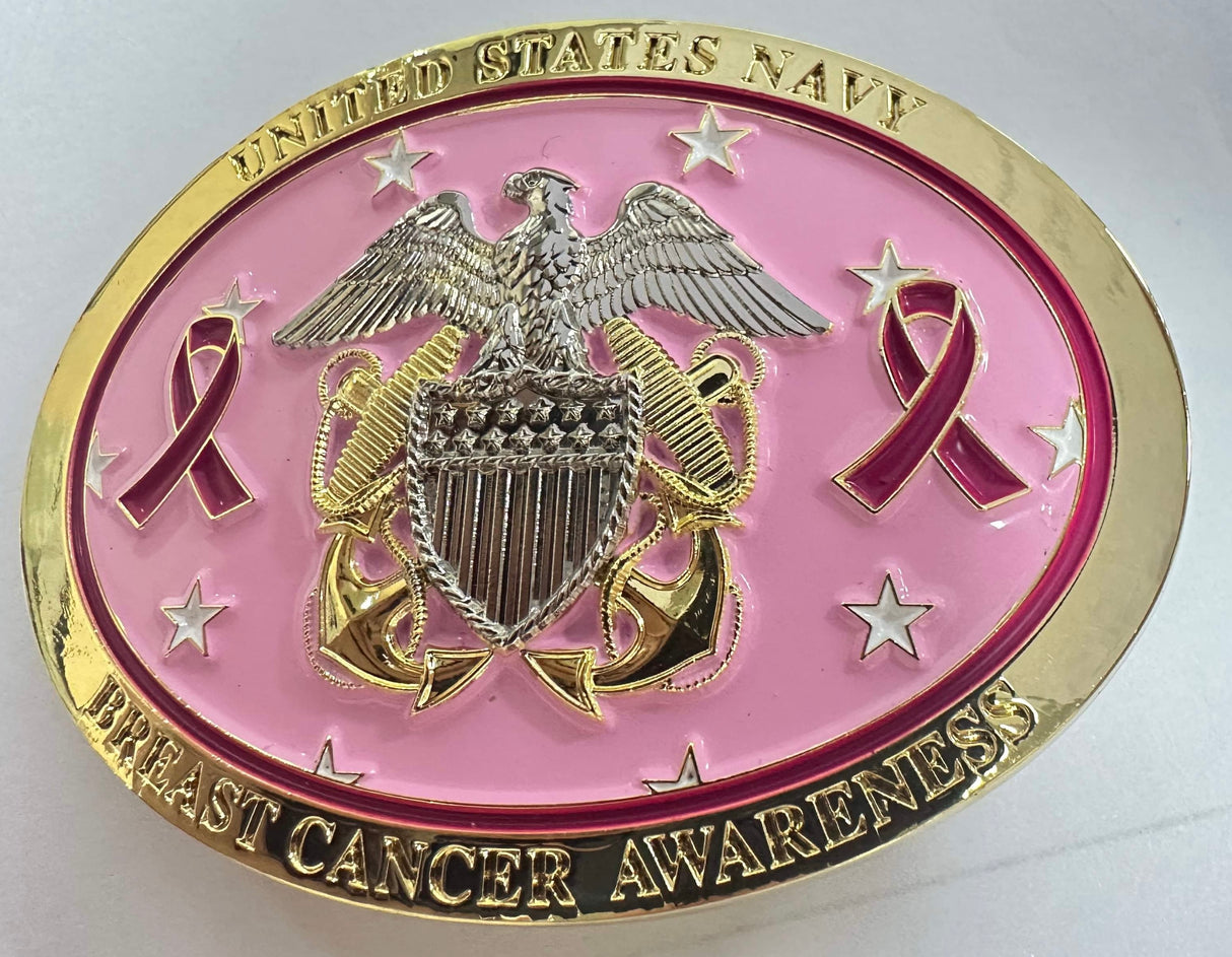 Breast Cancer Awareness Buckle