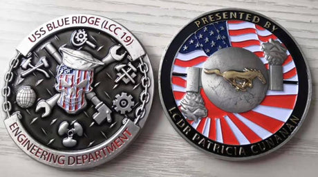 CUSTOM CHALLENGE COINS (INFORMATION AND ART FEE)