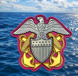 Officer Crest Patch w/ Pink outline.