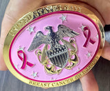 **PRE-ORDER/PLEASE READ**  Breast Cancer Awareness Buckle (Shipping early December 2024)