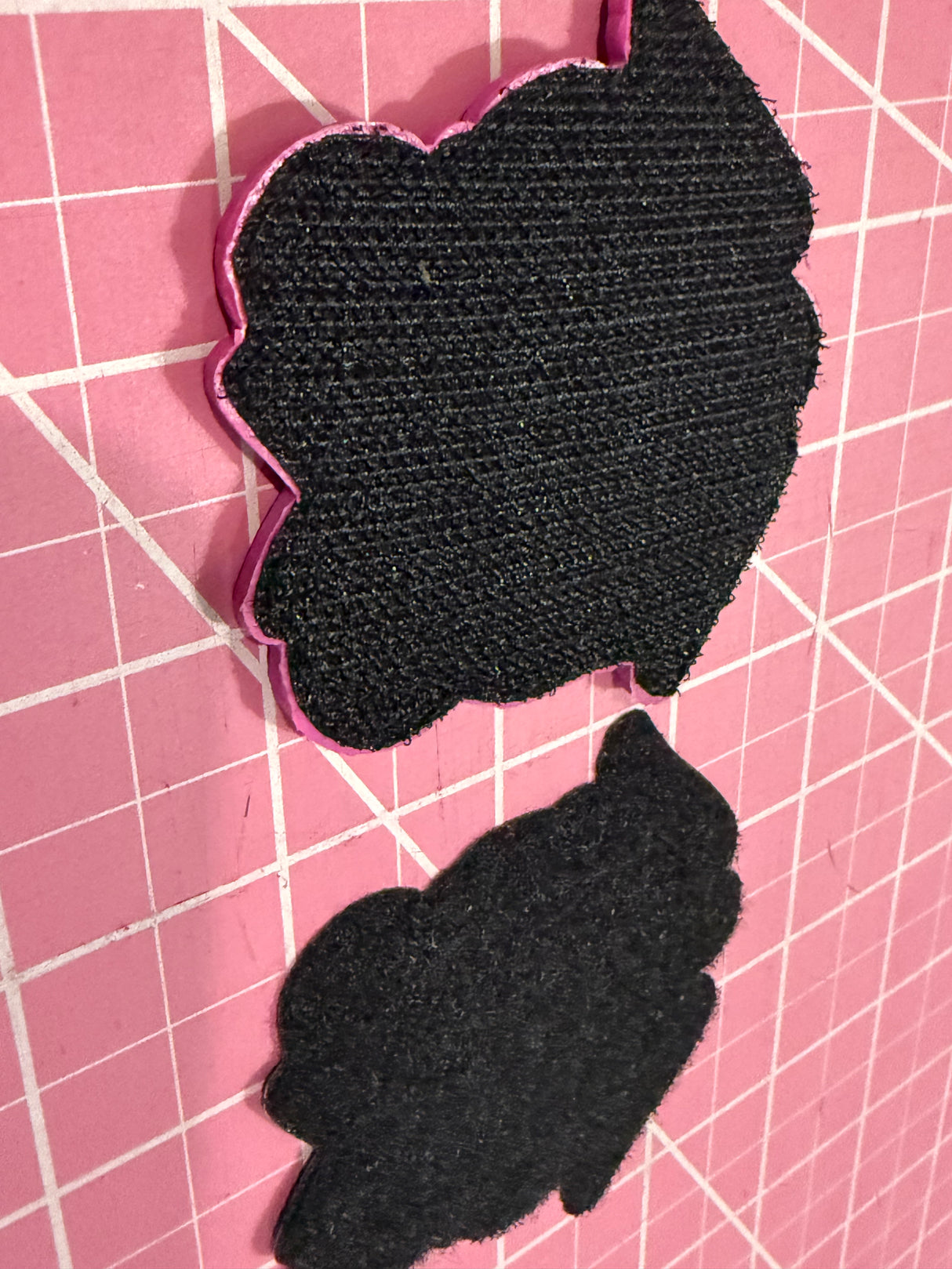 Officer Crest Patch w/ Pink outline.